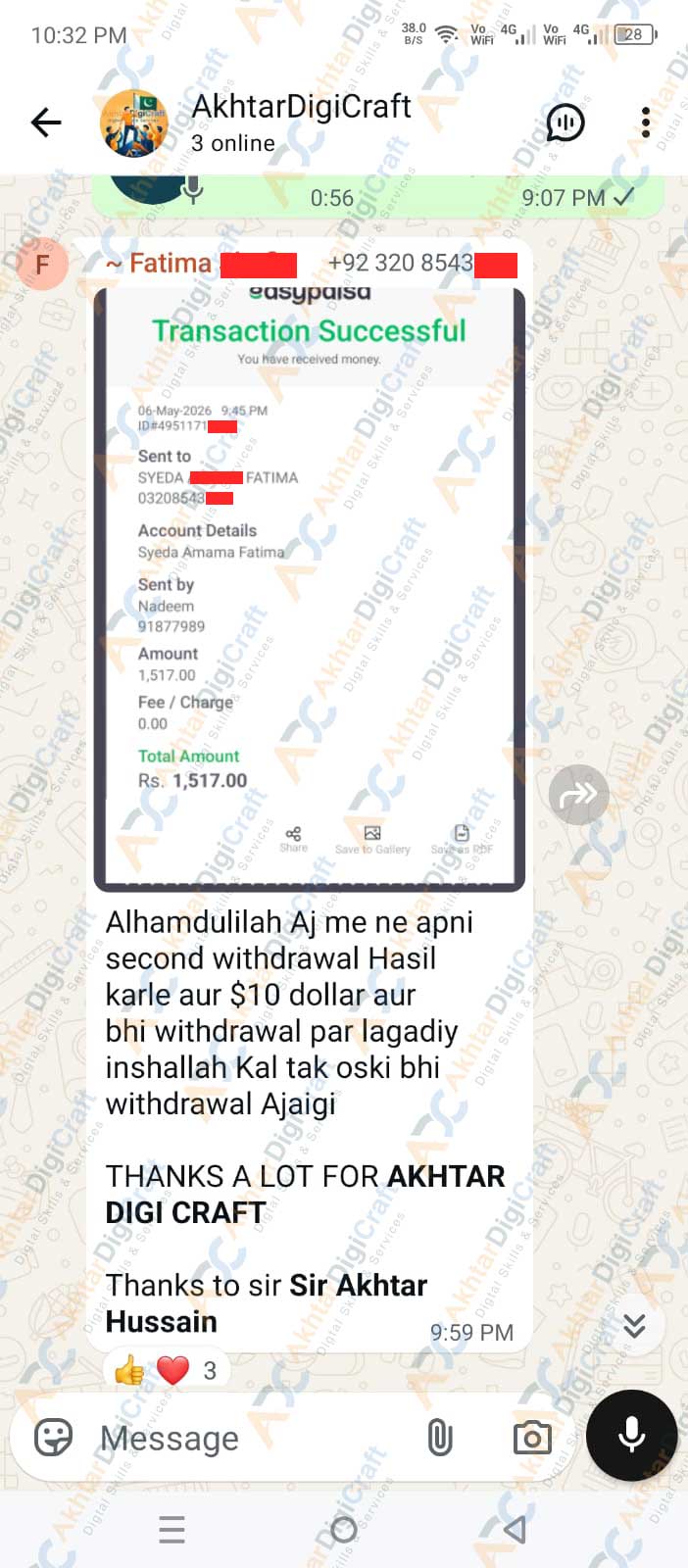 Payment Proof